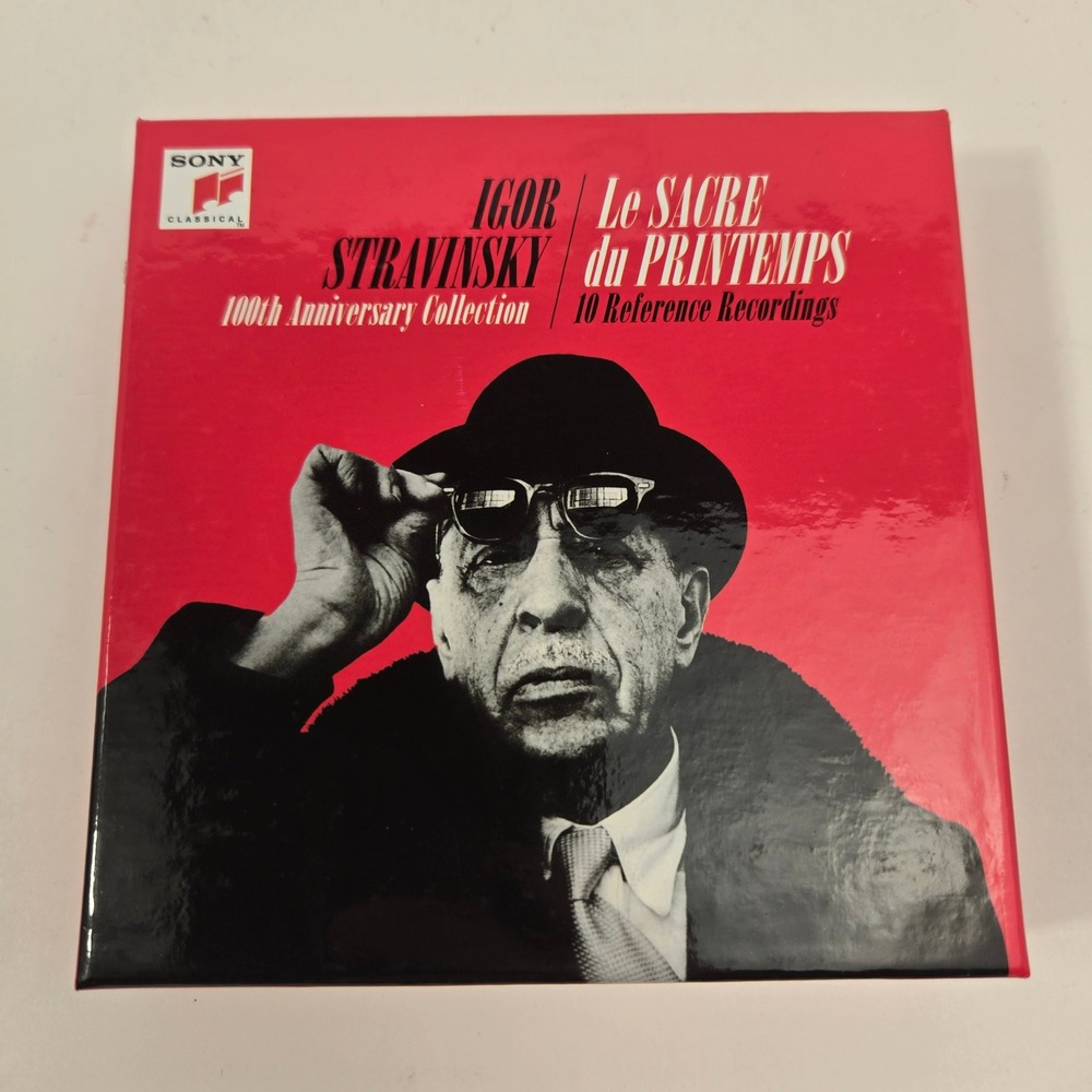 Igor Stravinsky - Le Sacre du Printemps 10 CD Sony Classical Box Set NM / EX